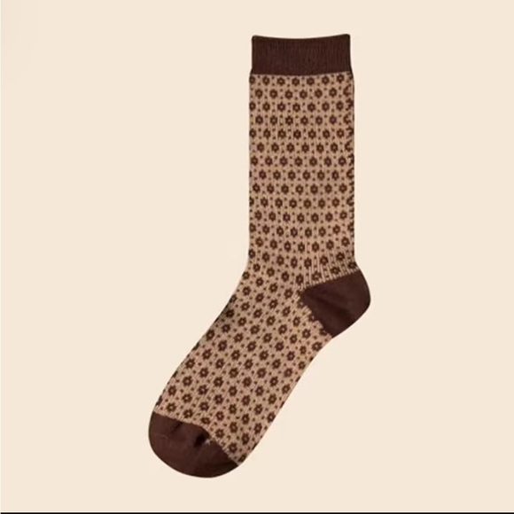 Women’s Patterned Tube Socks 5 Pairs - Picture 7 of 10